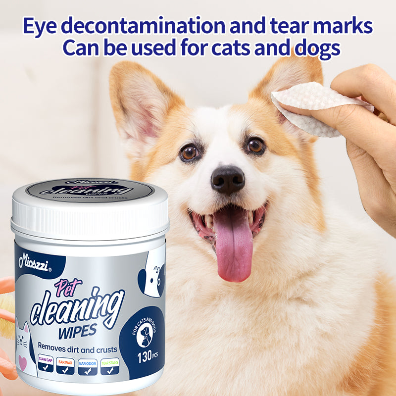 1. Water-based wipes, super absorbent, moisturizing pet skin.
2. Plant-based non-woven fabric, 3D three-dimensional pearl pattern, super thick and ultra-soft, tear resistant.
3. Deodorant wipes to effectively remove unpleasant odors.
4. Hypoallergenic formula, safe for cats and dogs.
5. Clean paws and skin, canned beauty cleaning wipes.