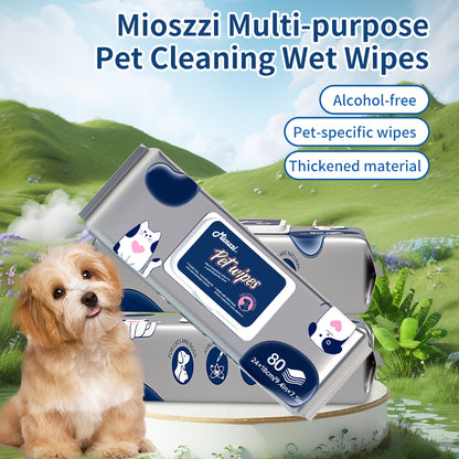1. Soothing cleansing formula, clean anus and anal gland hygiene, so that pets are refreshed and comfortable.
2. Antibacterial and deodorant pet wipes can effectively kill bacteria.
3. Clean deodorant wipes to gently remove dirt, debris, and odors.
4. Universal pet wipes for cats, dogs, rabbits and hamsters.
5. Finger wipes can be cleaned 360 degrees without missing anything.