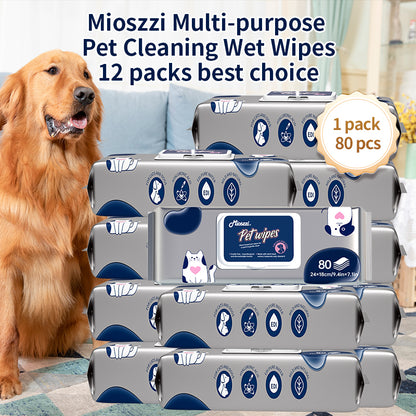 1. Soothing cleansing formula, clean anus and anal gland hygiene, so that pets are refreshed and comfortable.
2. Antibacterial and deodorant pet wipes can effectively kill bacteria.
3. Clean deodorant wipes to gently remove dirt, debris, and odors.
4. Universal pet wipes for cats, dogs, rabbits and hamsters.
5. Finger wipes can be cleaned 360 degrees without missing anything.