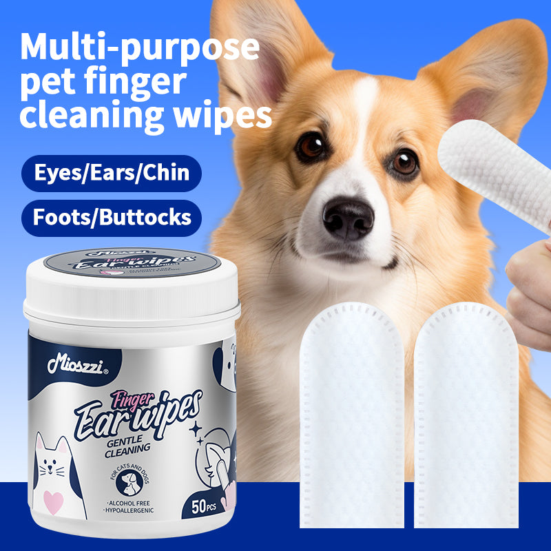 1. Safe formula, alcohol-free, pet-safe, pet-friendly wipes.
2. Add tea tree oil extract to nourish and smooth hair.
3. Powerful, effective in removing dirt and itching.
4. Multifunctional finger wipes for cleaning pet's buttocks and eyes.
5. Buckets of wet wipes, no need to worry about leakage.