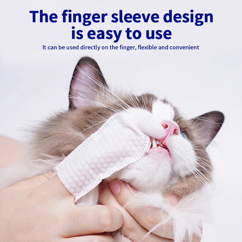 1. Safe formula, alcohol-free, pet-safe, pet-friendly wipes.
2. Add tea tree oil extract to nourish and smooth hair.
3. Powerful, effective in removing dirt and itching.
4. Multifunctional finger wipes for cleaning pet's buttocks and eyes.
5. Buckets of wet wipes, no need to worry about leakage.