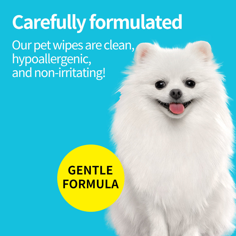 1. General-purpose wipes, designed for daily cleaning of pets, suitable for skin and hair care.

2. EDI pure water formula, mild and hypoallergenic formula, safer for sensitive skin.

3. Inhibit bacterial growth, significantly reduce dandruff production, and deepen decontamination more thoroughly.

4. Double-layer sealing design, leak-proof and moisture-locking, keep pets fresh for a long time during long journeys.

5. The larger and thicker single piece covers an area of 30%, the pearl pattern enhances fri