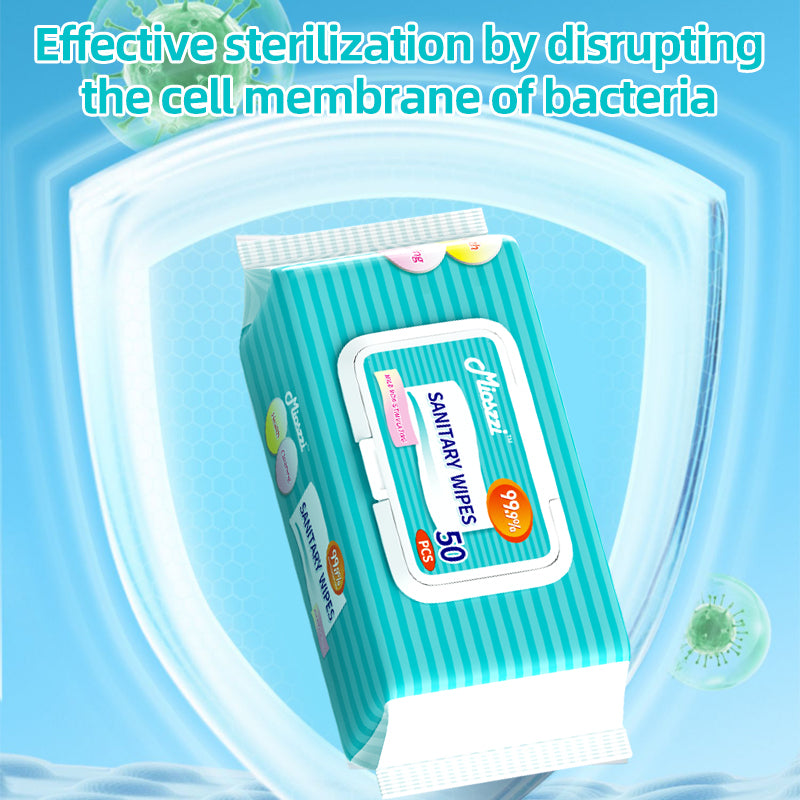 1. Preservative-free, fresh scent, safe and reliable.

2. Plant-based non-woven fabric, soft and thick, not easy to tear.

3. Professional antiviral and antibacterial wipes, prevent cross-contamination.

4. Suitable for home, office, and outdoor use.

5. Flip-top packaging design, easy to use with one hand.

6. Benzalkonium chloride sanitary wipes, are less irritating and naturally kill bacteria.