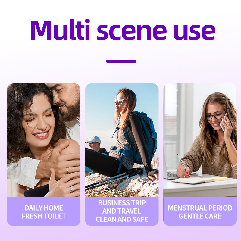 1. Mild and weakly acidic, does not destroy immune balance.

2. Gentle formula without chemical additives, fragrance-free and non-irritating.

3. Super soft non-woven fabric, edelweiss-like skin-friendly touch.

4. Multi-purpose, suitable for cleaning during menstruation and after intimacy.

5.Deodorant body wipes effectively eliminate dirt, grime and sweat.

6. It can be easily put into pockets or bags when you go out without taking up space.