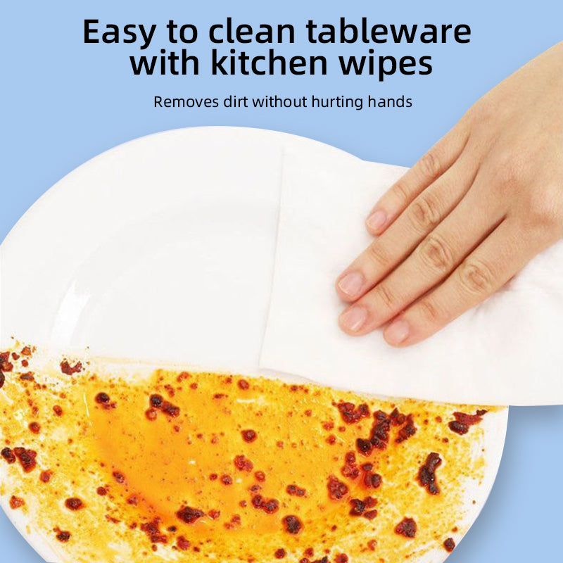 1、80 wet wipes per pack, super large package, cheap and affordable.

2、Add coconut oil extract, remove dirt without hurting hands.

3、Fresh scent, effectively removes bacteria and odors.

4、Multi-purpose wet wipes, one piece solves the cleaning problems of stoves, tableware and cooker hoods.

5、Super degreasing active factor, better than traditional rags and degreasers.