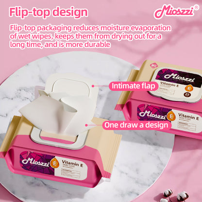 1、Contains sodium hyaluronate and vitamin E to remove makeup and moisturize the skin.

2、Portable pack, suitable for daily skin care and travel necessities.

3、Hypoallergenic formula, no added alcohol, mild and non-irritating, suitable for sensitive skin.

4、Strong makeup removal ability, a wet tissue can remove all facial makeup.

5、It is versatile and can remove dirt, grease and waterproof cosmetics.