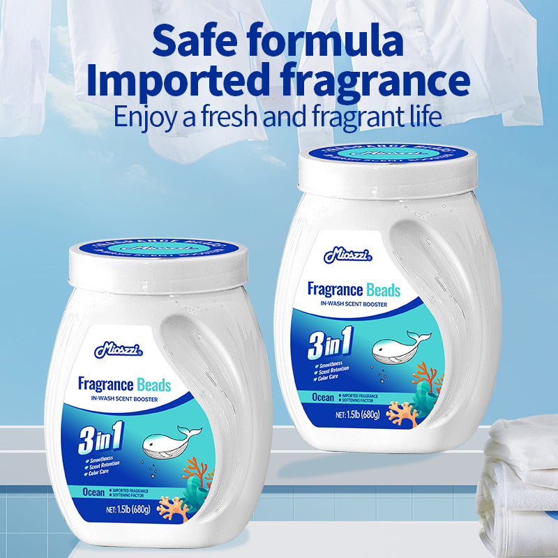 1. Laundry fragrance enhancer beads that can be used as air freshener.

2. Fragrance enhancer beads that effectively remove room odors.

3. Air freshener and home fragrance for house, car or gym.

4. Material-friendly formula, safe for pet families.

5. 1.5 lb bucket, suitable for home use, large quantity and affordable price.
