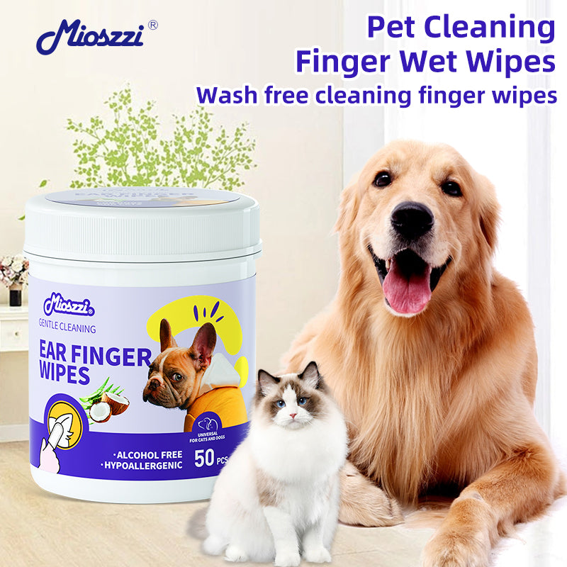 1. Soothing cleansing formula that cleans anal and anal gland hygiene, leaving pets refreshed and comfortable.

2. Antibacterial deodorant pet wipes that effectively kill bacteria.

3. Cleaning and deodorizing wipes, gently remove dirt, debris and odors.

4. Universal pet wipes, suitable for cats, dogs, rabbits and hamsters.

5. Finger wipes can clean 360 degrees in all directions without missing anything.