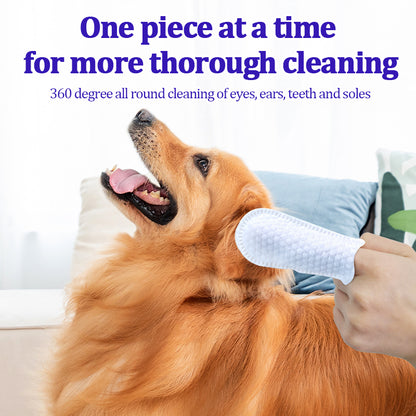 1. Water-based wipes, super absorbent, moisturizing pet skin.

2. Plant-based non-woven fabric, extra thick and soft, tear-resistant.

3. Deodorizing wipes, effectively remove unpleasant odors.

4. Hypoallergenic formula, safe for cats and dogs.

5. Clean paws and skin, canned beauty finger wipes.