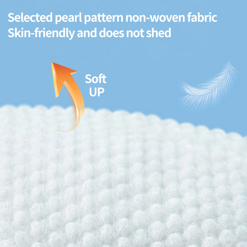 1. Water-based wipes, strong water absorption, quickly penetrate and moisturize pet skin, maintain soft touch.

2. 3D three-dimensional pearl pattern, soft touch, moderate friction, strong tear resistance, more efficient cleaning.

3. Add tea tree essential oil and fermented coconut oil to deeply decompose odor molecules, easily remove pet body odor and residual stains.

4. Contains no alcohol, fragrance or fluorescent agent, universal for cats and dogs, and safe for sensitive pets.