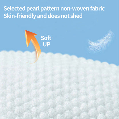 1. Water-based wipes, strong water absorption, quickly penetrate and moisturize pet skin, maintain soft touch.

2. 3D three-dimensional pearl pattern, soft touch, moderate friction, strong tear resistance, more efficient cleaning.

3. Add tea tree essential oil and fermented coconut oil to deeply decompose odor molecules, easily remove pet body odor and residual stains.

4. Contains no alcohol, fragrance or fluorescent agent, universal for cats and dogs, and safe for sensitive pets.