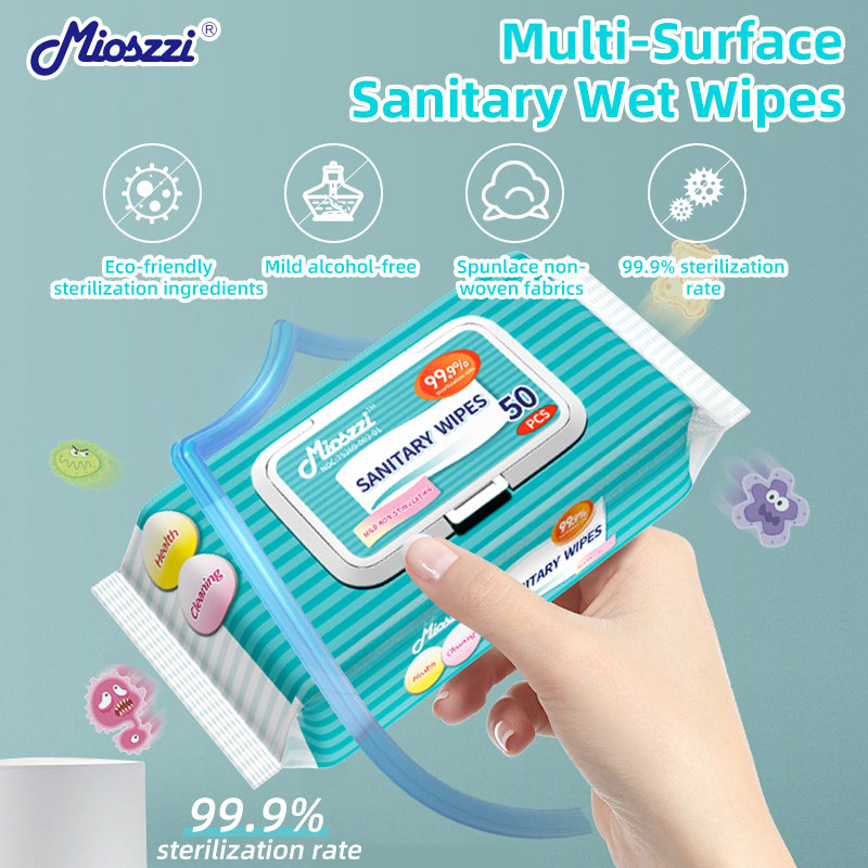 1. No preservatives, fresh fragrance, safe and reliable.

2. Plant-based non-woven fabric, soft and thick, not easy to tear.

3. Professional antiviral and antibacterial wipes, prevent cross contamination.

4. Suitable for home, office and outdoor use.

5. The flip-top packaging design makes it easy to use with one hand.

6.Naturally antibacterial, kills bacteria naturally.