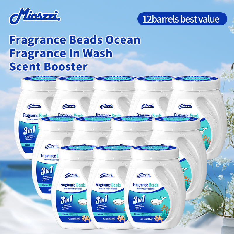 1. Smooth, fragrance retention, and color protection in one.

2. Use laundry fragrance beads to effectively prevent fabric damage.

3. It can effectively remove sweat stains that are difficult to remove.

4. Use deodorant beads to enhance freshness and maintain a good mood all day long.

5. Safe for all loads including towels, active wear and children's sleepwear.