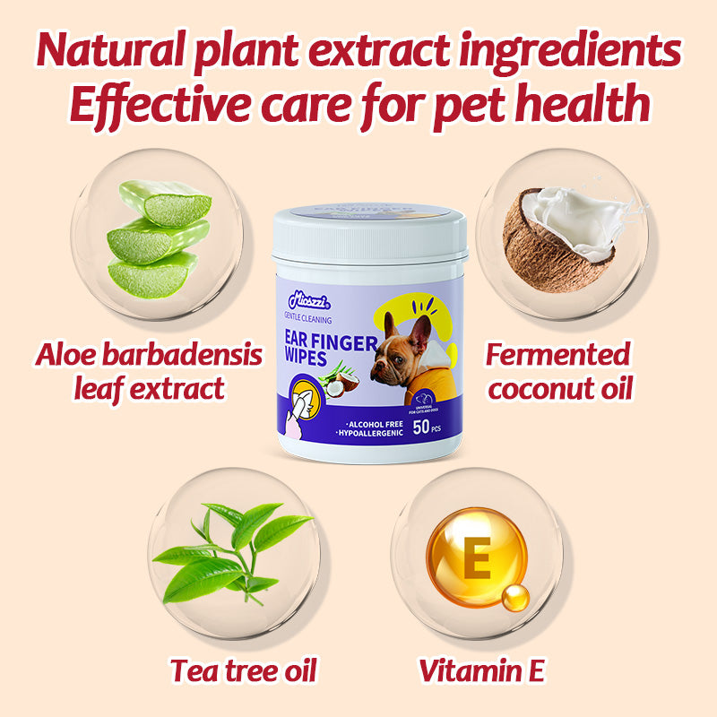 1. Made with a cleansing formula that cleans private areas and tear marks, leaving skin feeling clean and fresh.

2. Deep cleansing deodorant wipes remove dirt, dander and pet odors.

3. Added with a variety of plant-derived ingredients, cleans while moisturizing the skin and hair.

4. Antibacterial deodorant wipes that effectively stop the spread of dirt, odor and bacteria.

5. Thick plant-based non-woven dog and cat grooming wipes.