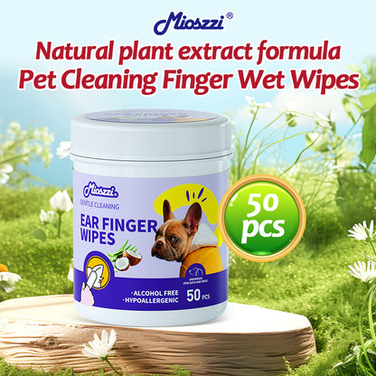 1. Made with a cleansing formula that cleans private areas and tear marks, leaving skin feeling clean and fresh.

2. Deep cleansing deodorant wipes remove dirt, dander and pet odors.

3. Added with a variety of plant-derived ingredients, cleans while moisturizing the skin and hair.

4. Antibacterial deodorant wipes that effectively stop the spread of dirt, odor and bacteria.

5. Thick plant-based non-woven dog and cat grooming wipes.