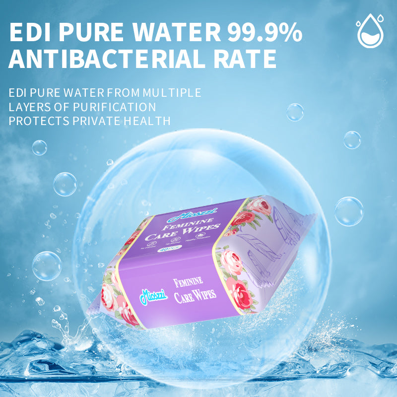 1、Powerful and large size, can replace the toilet paper.

2、Ingredient safety, no propylene glycol, no paraben, effectively reduces irritation.

3、The feminine care wet wipe&nbsp;can removes odor, pH balanced&nbsp;and protect the health of the intimate area.

4、Multifunctional, these feminine care wipes are great for home bathroom use or public restrooms.

5、Gentle and safe, no alcohol, no chemical, no additives, no fluorescents, no fragrance, powerful health protection.