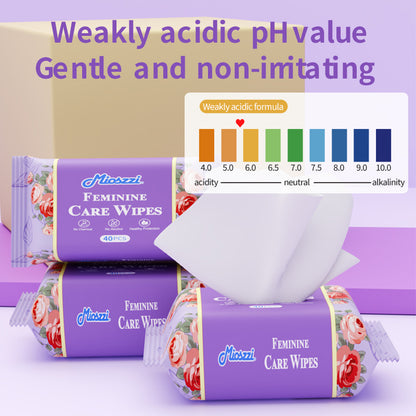 1、Powerful and large size, can replace the toilet paper.

2、Ingredient safety, no propylene glycol, no paraben, effectively reduces irritation.

3、The feminine care wet wipe&nbsp;can removes odor, pH balanced&nbsp;and protect the health of the intimate area.

4、Multifunctional, these feminine care wipes are great for home bathroom use or public restrooms.

5、Gentle and safe, no alcohol, no chemical, no additives, no fluorescents, no fragrance, powerful health protection.